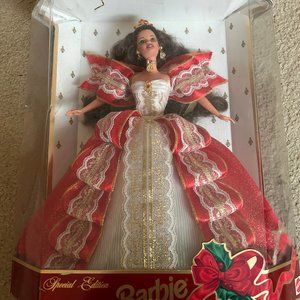 Happy Holidays Special Edition Barbie dolls